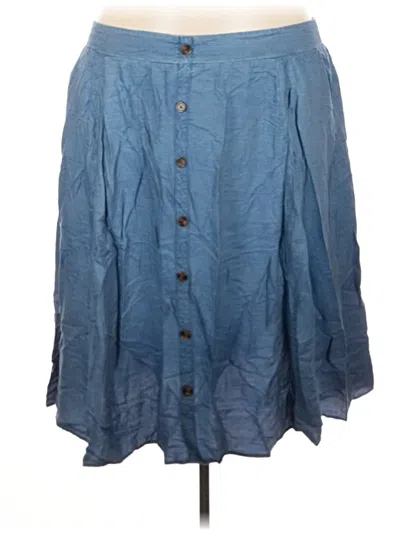 Torrid Denim Skirt In Blue
