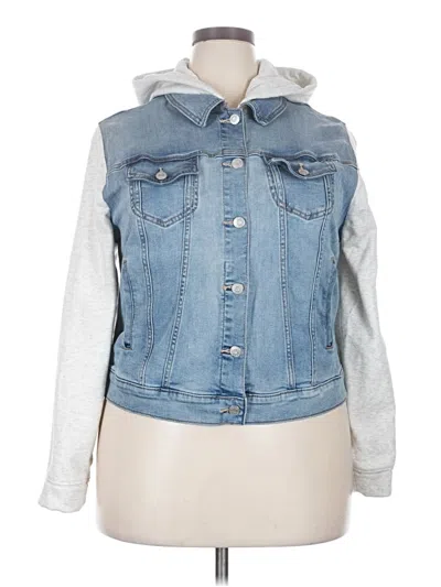 Pre-owned Torrid Denim Vest In Blue