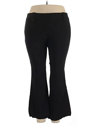 Pre-owned Torrid Dress Pants In Black