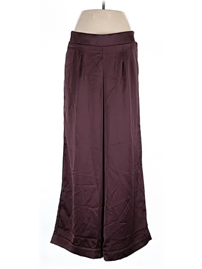 Pre-owned Torrid Dress Pants In Burgundy