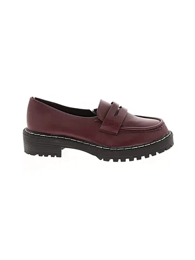 Pre-owned Torrid Flats In Burgundy