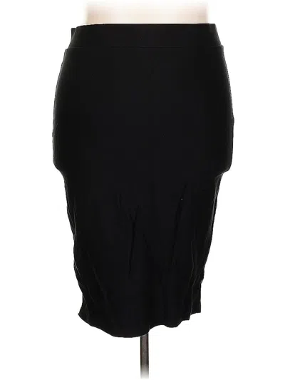 Pre-owned Torrid Formal Skirt In Black