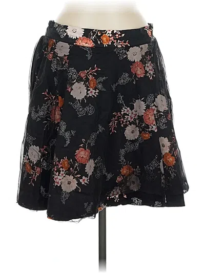 Pre-owned Torrid Formal Skirt In Black