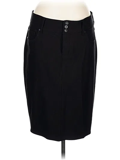 Pre-owned Torrid Formal Skirt In Black