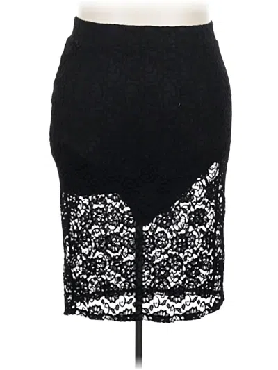 Pre-owned Torrid Formal Skirt In Black