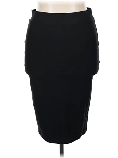 Pre-owned Torrid Formal Skirt In Black