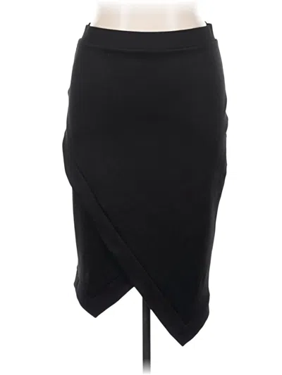 Pre-owned Torrid Formal Skirt In Black