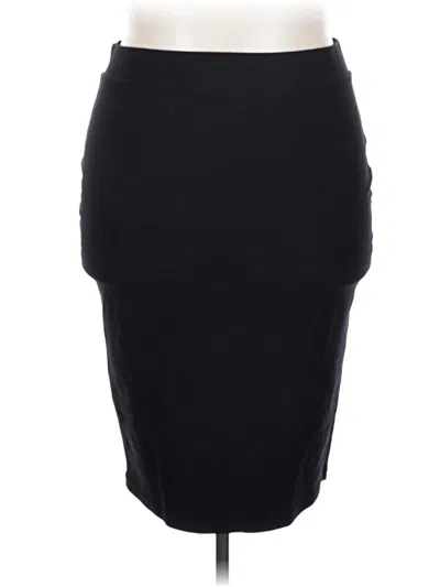 Pre-owned Torrid Formal Skirt In Black