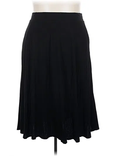 Pre-owned Torrid Formal Skirt In Black