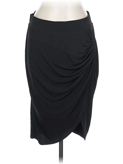 Pre-owned Torrid Formal Skirt In Black