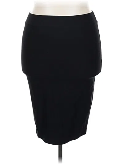 Pre-owned Torrid Formal Skirt In Black