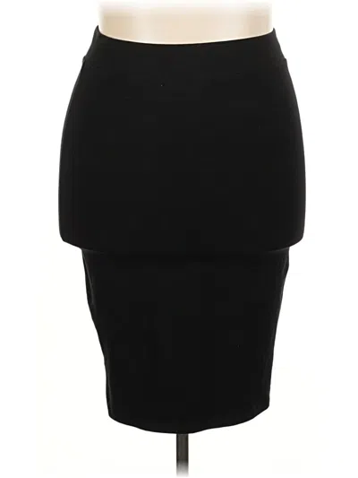 Pre-owned Torrid Formal Skirt In Black