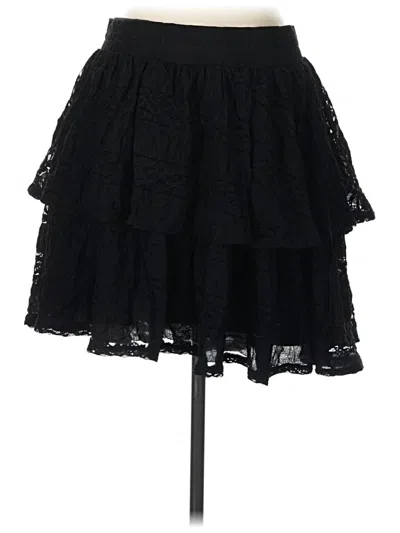 Pre-owned Torrid Formal Skirt In Black