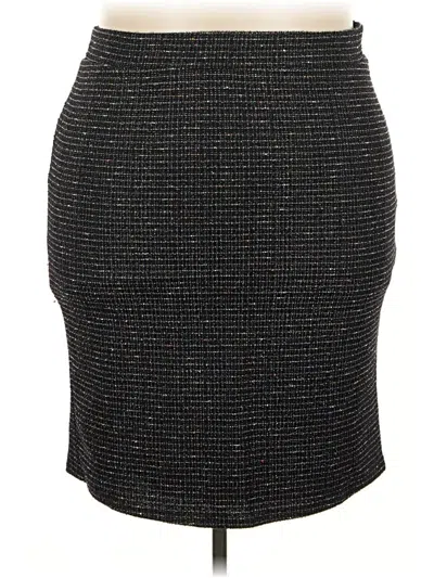 Pre-owned Torrid Formal Skirt In Gray