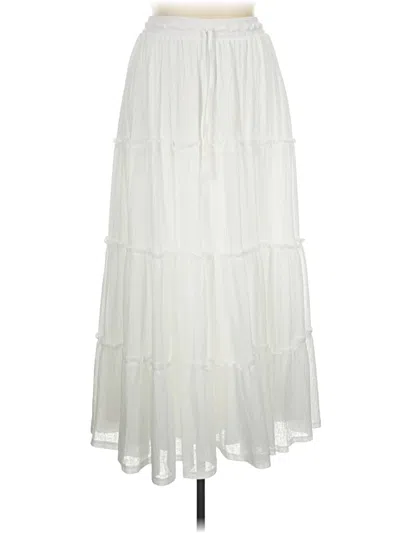 Pre-owned Torrid Formal Skirt In Ivory