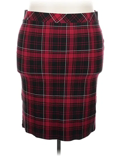 Pre-owned Torrid Formal Skirt In Red