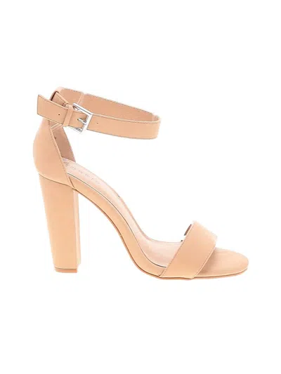 Pre-owned Torrid Heels In Brown