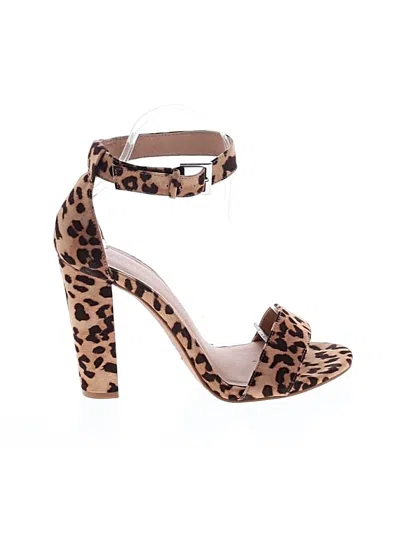 Pre-owned Torrid Heels In Brown