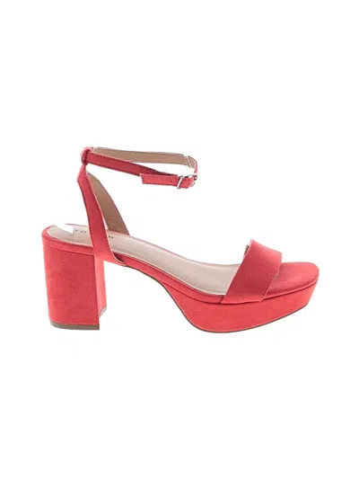 Pre-owned Torrid Heels In Red