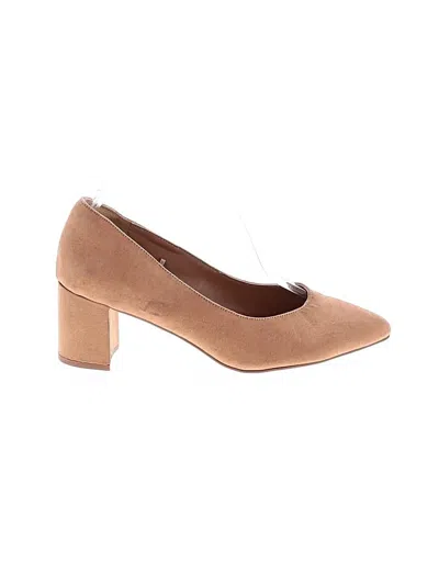 Pre-owned Torrid Heels In Tan
