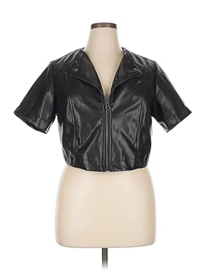 Pre-owned Torrid Jacket In Black