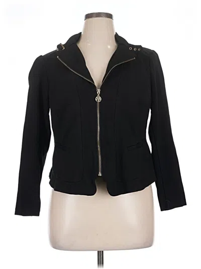 Pre-owned Torrid Jacket In Black