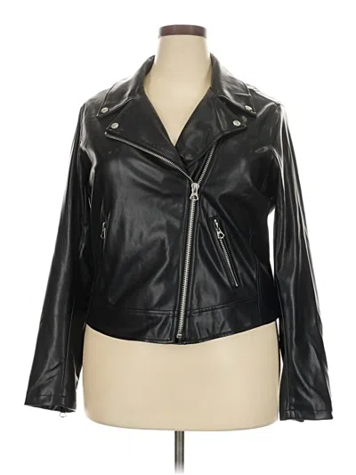 Pre-owned Torrid Jacket In Black