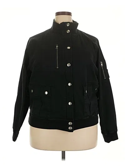 Pre-owned Torrid Jacket In Black