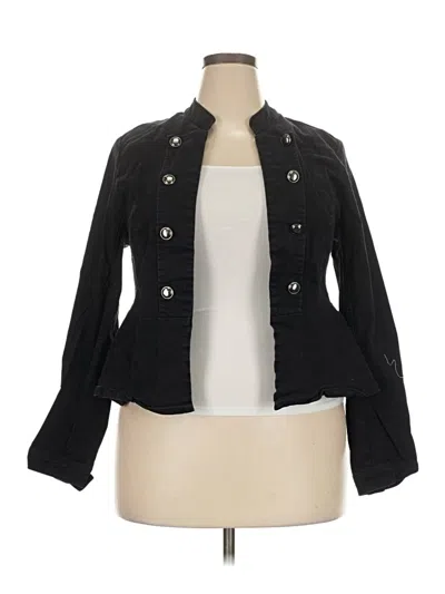 Pre-owned Torrid Jacket In Black