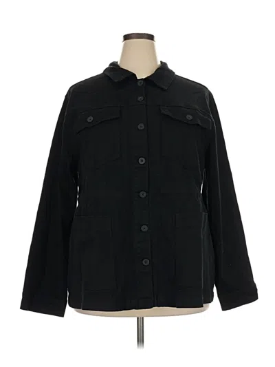 Pre-owned Torrid Jacket In Black