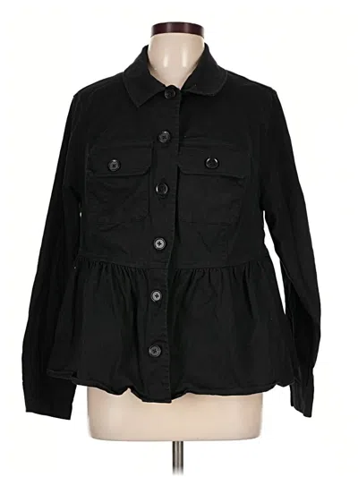 Pre-owned Torrid Jacket In Black