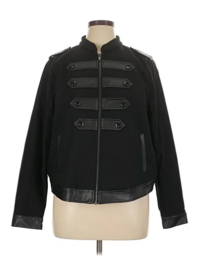 Pre-owned Torrid Jacket In Black