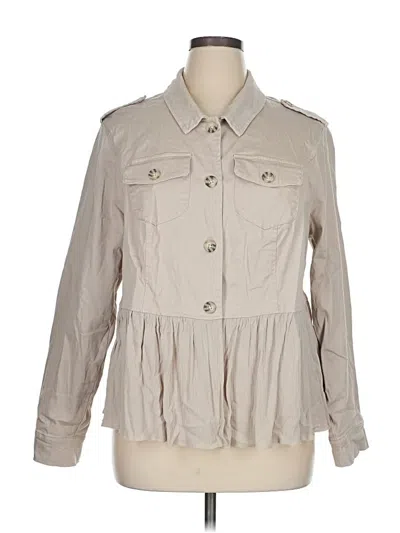 Pre-owned Torrid Jacket In Brown