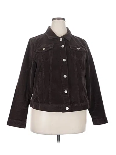 Pre-owned Torrid Jacket In Brown