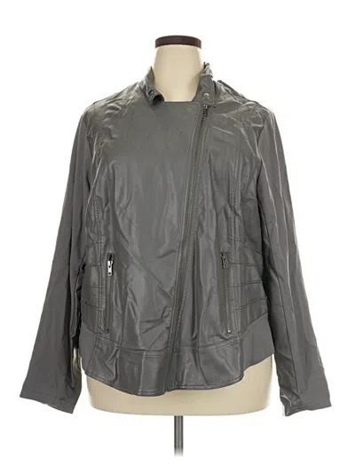 Pre-owned Torrid Jacket In Gray