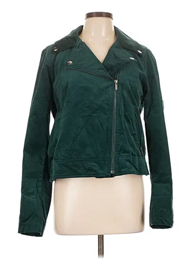 Pre-owned Torrid Jacket In Green