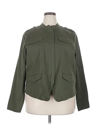 Pre-owned Torrid Jacket In Green