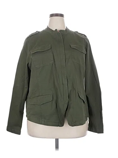 Pre-owned Torrid Jacket In Green