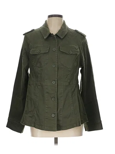 Pre-owned Torrid Jacket In Green