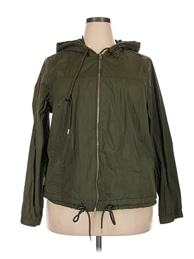 Pre-owned Torrid Jacket In Green