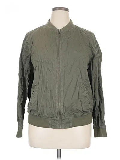 Pre-owned Torrid Jacket In Green