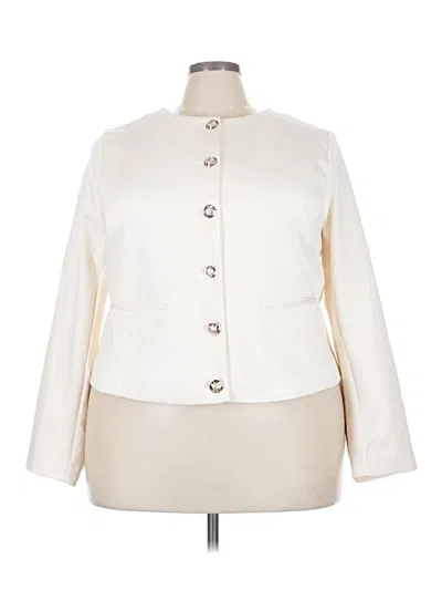 Pre-owned Torrid Jacket In Ivory