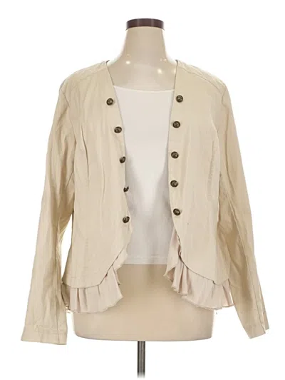 Pre-owned Torrid Jacket In Ivory