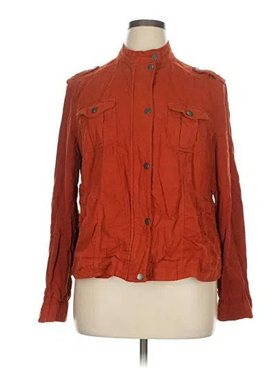 Pre-owned Torrid Jacket In Orange
