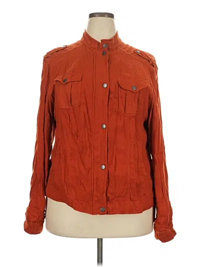 Pre-owned Torrid Jacket In Orange