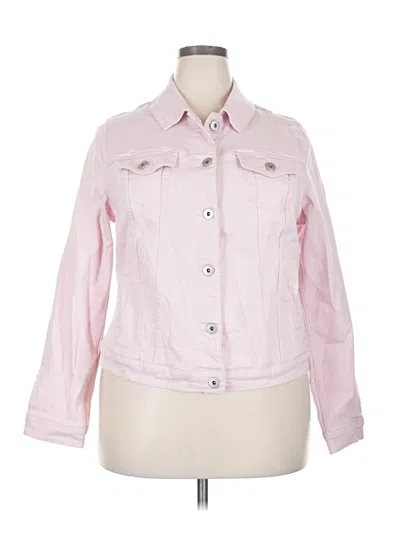 Pre-owned Torrid Jacket In Pink