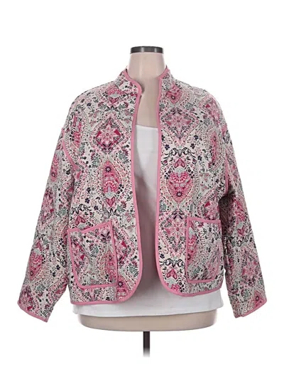 Pre-owned Torrid Jacket In Pink