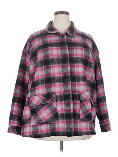 Pre-owned Torrid Jacket In Pink