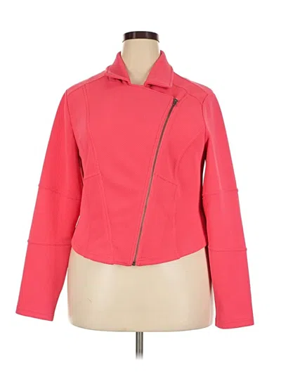Pre-owned Torrid Jacket In Pink