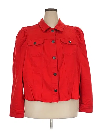 Pre-owned Torrid Jacket In Red